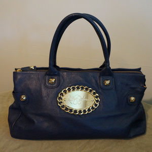 Blue lrg Couture Betsey Johnson bag purse